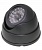 Муляж внутренней купольной камеры видеонаблюдения с мигающим красным светодиодом Rexant, черный